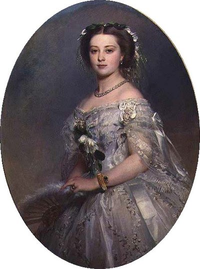 Retrato de Victoria, Princesa Real de Franz Xaver Winterhalter